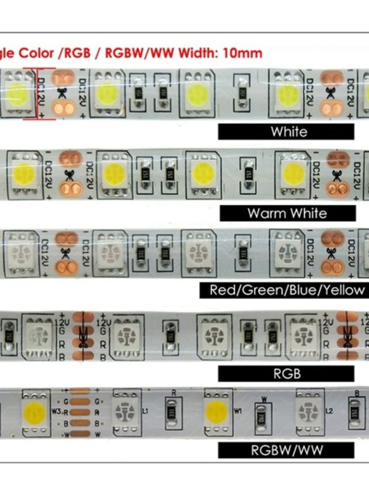 LED Ʈ 5050, DC 12V, 24V, RGB  ȭƮ, 5 m ,..